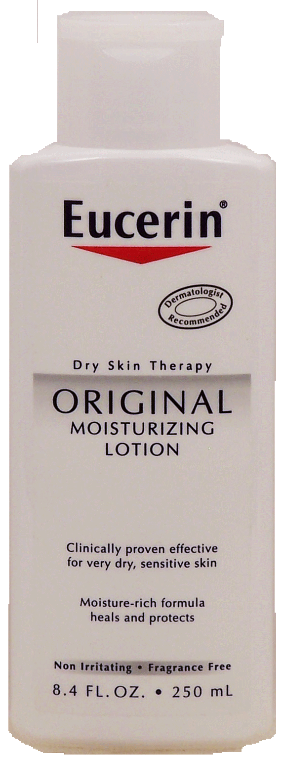 Eucerin&nbsp;Dry Skin Therapy&nbsp;original moisturizing lotion, non irritating, fragrance free Full-Size Picture